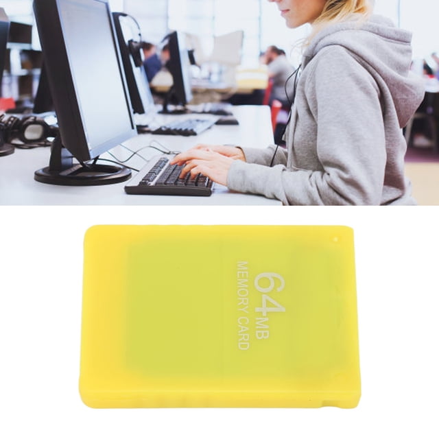 Game Console Data Card, Plug And Play Compact External High Speed Gaming Memory Card Dedicated for Yellow