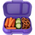 thumbnail image 1 of Bentgo Kids Snack - 2 Compartment Leak-Proof Bento Box Container for Snacks and Small Meals, Easy-Open Latch, Dishwasher Safe, BPA-Free for School, Daycare, & Sports - Ideal for Ages 3+ (Purple), 1 of 8