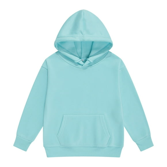 AJIWYH Chandails pour Filles Garçons et Tout-Petits Sweat à Capuche pour Enfants Bleu, 4-5 Ans