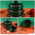 thumbnail image 3 of HONMEET 3Pcs Enamel Stew Pot Set For Cooking And Heating In Home Kitchens, 3 of 8