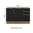 thumbnail image 2 of Gabinete Bajo Cocina Madesa Lux Con Acessorios y Tarja MN 01, 2 of 5