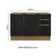 thumbnail image 2 of Gabinete Bajo Cocina Madesa Lux Con Acessorios y Tarja MN 01, 2 of 5