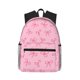 thumbnail image 1 of Easygdp Pink Bows Mochila Casual para Portátil, Mochila para Escuela, Viajes, Negocios, 1 of 6
