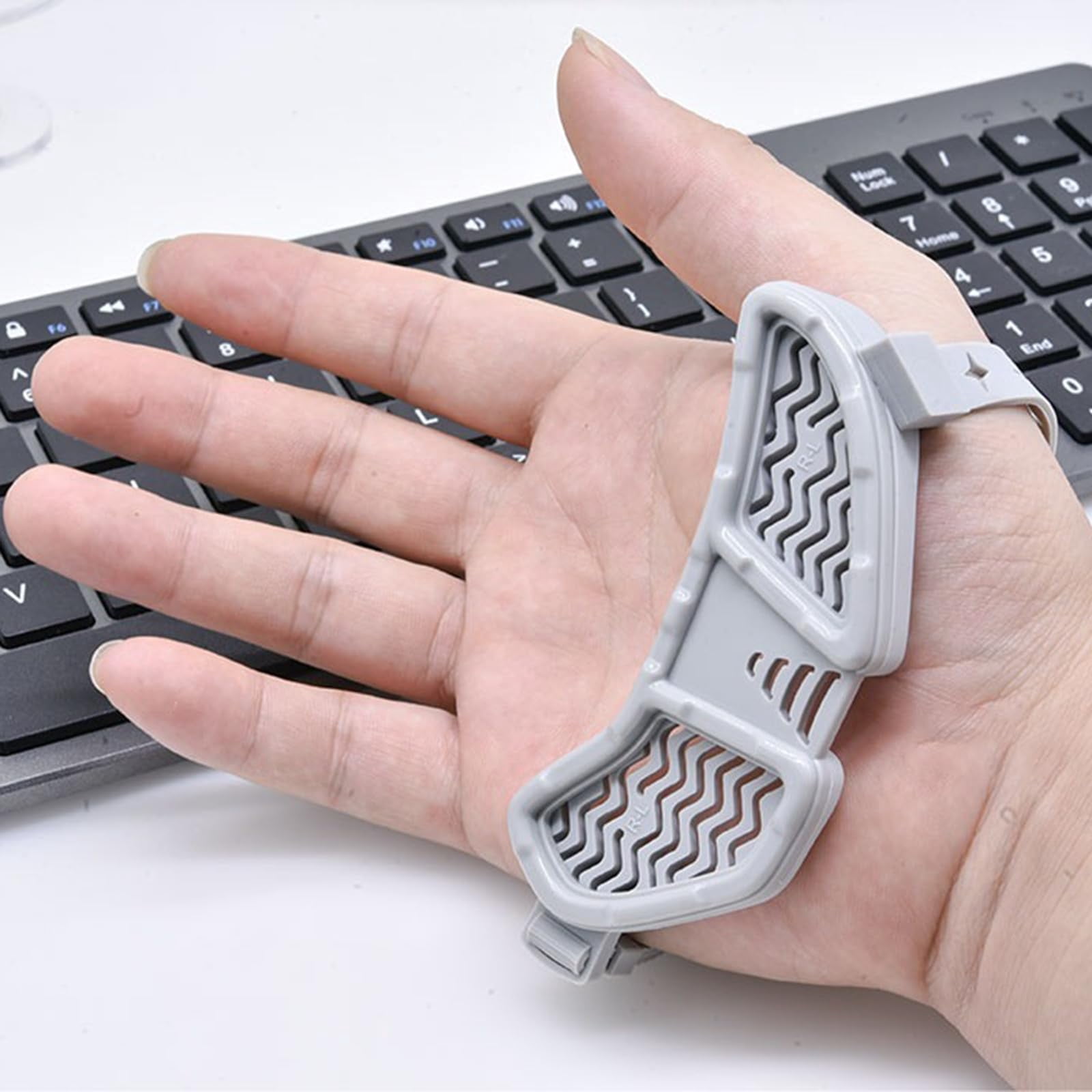 Ergonomic Mouse Wrist Rest for Right Hand Users Soft Silicone for Comfortable During Long Office and Gaming