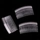 thumbnail image 4 of Peine de plástico de 16 dientes para el cabello, peine de 8,5 x 5 cm, peine clásico alargado para flequillo, peine para el cabello de anciano, joyería para peinar, 4 of 6