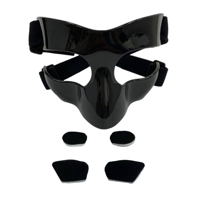 Almencla Basketball Basketball Nose Guard for Softball Football Athletic Workout 14cmx9cm