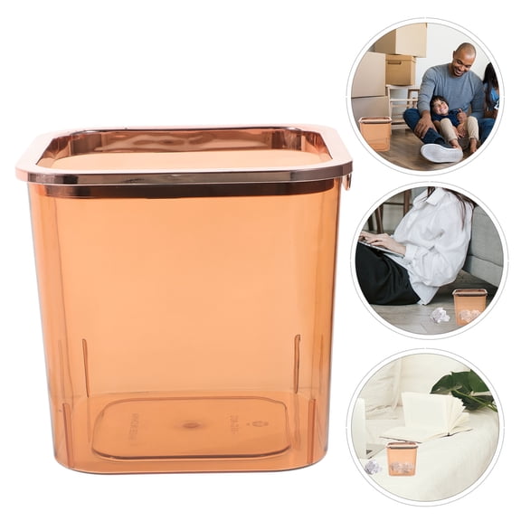 MLINS Garbage Can Trash Wastepaper Container Household Bucket Office