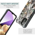 thumbnail image 3 of for Samsung Galaxy A32 5G with Tempered Glass Heavy Duty Shock Absorption Kickstand Armor Case with Belt Swivel Clip Holster Cover, 3 of 4