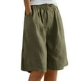 thumbnail image 1 of Pantalones cortos de pijama con estampado de cuadros y botones en la parte delantera para mujer - Ropa de dormir Pantalones cortos de estar por casa S-XXXL, 1 of 6