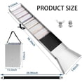 thumbnail image 3 of 50" Folding Aluminum Alloy Sluice Box,Portable Sluice Box for Gold Mining,Gold Prospecting Equipment for Gold Panning,Prospecting,Gold Classifiers,Gold Panning Equipment,Silver, 3 of 7