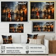 thumbnail image 4 of Designart "Harmonious Harlem Melodies IV" African American Floater Framed Canvas Art Print, 4 of 7