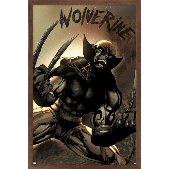 Marvel Comics - Wolverine - Dark Wolverine #80 Wall Poster, 22.375" x 34", Framed