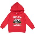 thumbnail image 2 of Inktastic This Kid Loves Lawn Mowers Toddler Hoodie, 2 of 4