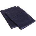 thumbnail image 1 of 400 Thread Count Egyptian Cotton King Pillowcase Set Solid  Navy Blue, 1 of 1