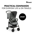 thumbnail image 3 of hauck Sport T13 Lightweight Compact and Foldable Stroller, Push Chair, Grey, 3 of 8