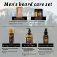 thumbnail image 4 of Men's Beard Care Set 230ml, Complete Beard Grooming Kit, Includes Cleanser, Moisturizer, and Balm, Provides All-Round Care for a Healthy Beard, 4 of 7