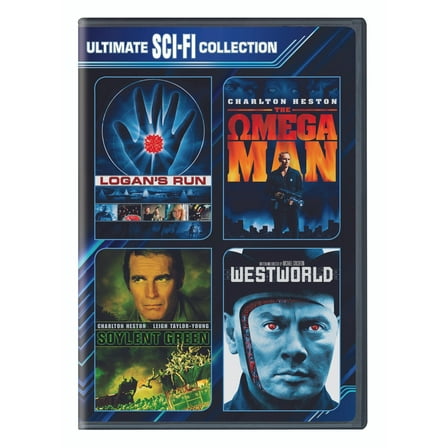 70s 4-Film Sci-Fi Collection (Logan's Run / Omega Man / Soylent Green / Westworld) (DVD)