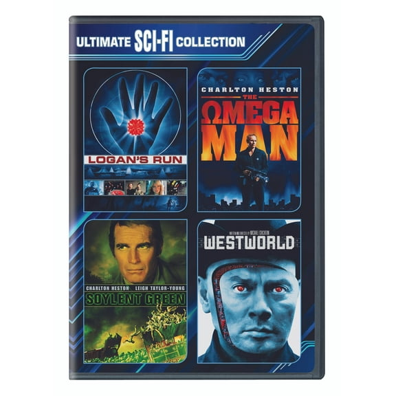 70s 4-Film Sci-Fi Collection (Logan's Run / Omega Man / Soylent Green / Westworld) (DVD)