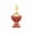 Red, variant on Retro Islamic Style Hollow Aromatherapy Burner Multi-Color Gilt Home Fragrance Decor Elegant Oil Diffuser for Essential Oils Decorative Centerpiece for Ramadan and Special Occasions