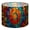Color 3, variant on Linen Drum Lamp Shades Mountain Landscape Vibrant Stained Glass Style 13" x 13" x 10" Lampshade for Table Lamps Floor Lamps Lamp Shade Replacement Easy Assembly Required