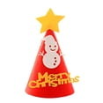 thumbnail image 2 of Xihbxyly Gorro de Papá Noel, Tela Suave, Accesorio para Fiestas Navideñas, Cómodo y de Uso Diario, Decoración Navideña Versátil, Ideal para Celebraciones Navideñas, Tamaño 15 X 24 Cm., 2 of 2