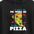 thumbnail image 3 of Toy Story - You're The Pepperoni To My Pizza - Juniors Cropped Pullover Hoodie, 3 of 5