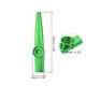 thumbnail image 2 of Instrumento musical Kazoo Uxcell de aleación de aluminio verde con diafragma de flauta 5 paquetes, 2 of 7