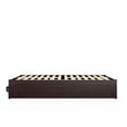 thumbnail image 6 of AFI Colorado 14" Queen Wood Platform Bed Frame with Twin XL Trundle, Espresso, 6 of 7