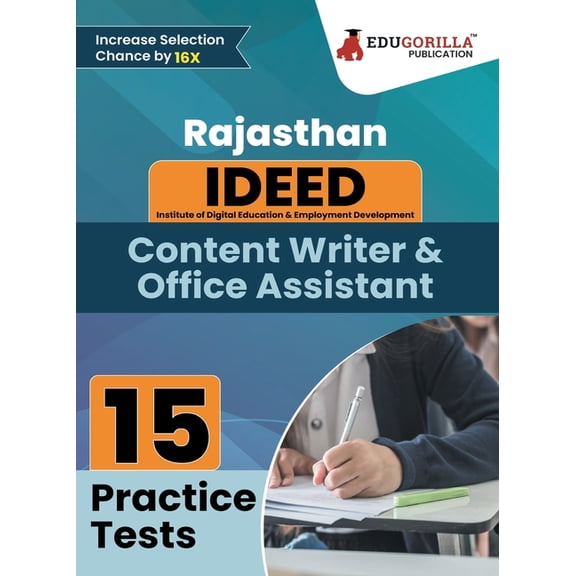 Rajasthan IDEED Content Writer & Office Assistant Book 2023 - Institute of Digital Education & Employment Development - , (Paperback)