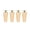 H 3.15inch, variant on HOTBEST 4 Set Wooden Furniture Legs Kit 8/15/20cm Height Replacement Furniture Feet Heavy Duty Table Legs Straight Sloping Sofa Legs with Screws for Home Office Sofa Couch Chair Bed Table Cabinet