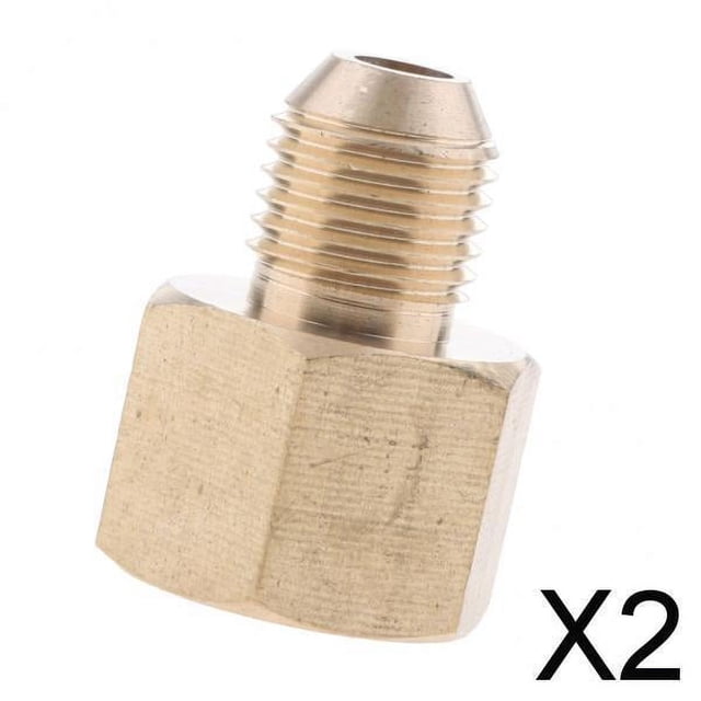 Adaptador de Conexión Giratorio para Lavadora a Presión, Rosca Femenina 6x18mm a Macho 14mm, Alta Durabilidad 2 piezas