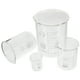 thumbnail image 1 of 4 piezas de vaso de precipitados de vidrio de vidrio de vaso de vaso de vaso de vaso de vaso de vidrio de laboratorio, 1 of 7