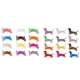 thumbnail image 1 of Verdant Touch Marcador de silicona para copas de vino, 24 unidades, silicona, gato, perro, animales, formas de vino, marcador de copa de vino, identificador de taza de fiesta, 60_x_180_cm, Silicona, 1 of 14