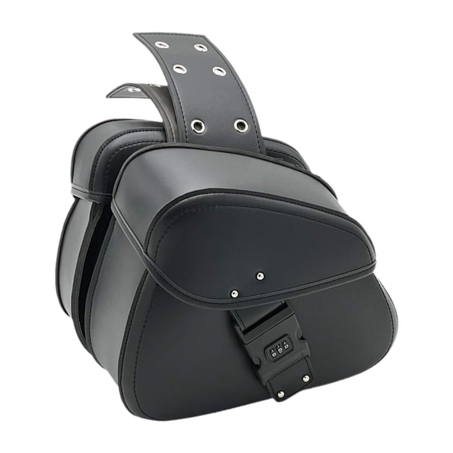 Alforjas para motocicleta, Bolsa lateral para motocicleta, bolsa trasera para ciclismo, bolsas universales para SILLÍN para de cross, bolsas de negro