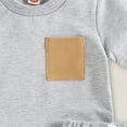 thumbnail image 7 of JUMEYU Boys Set Toddler Baby Boy Summer Clothes Golf Cart Applique Short Sleeve T Shirt Tops and Shorts 2 Piece Summer Golf Outfit 6 12 Months (Grey,6-12 Months), 7 of 7