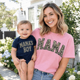 thumbnail image 2 of Mama's Boy Matching Shirts, Mama Camo Shirt, Boy Mom Matching Outfit, Mommy and Me Shirts, Mother Son Gift Tee, Family Matching Tops, 2 of 7