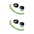 thumbnail image 1 of Transemion Boodun 10Pcs Fishing Hook Keeper Fish Rod Pole Lures Bait green 2Set, 1 of 6