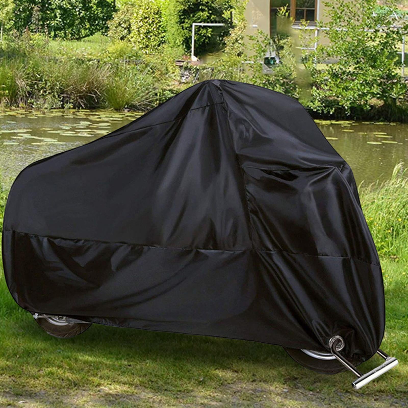 funtasica Motorbike Dust Protector Motorcycle Cover Weatherproof All Season Universal Indoor Outdoor Cover for Riding Motorcycles XL