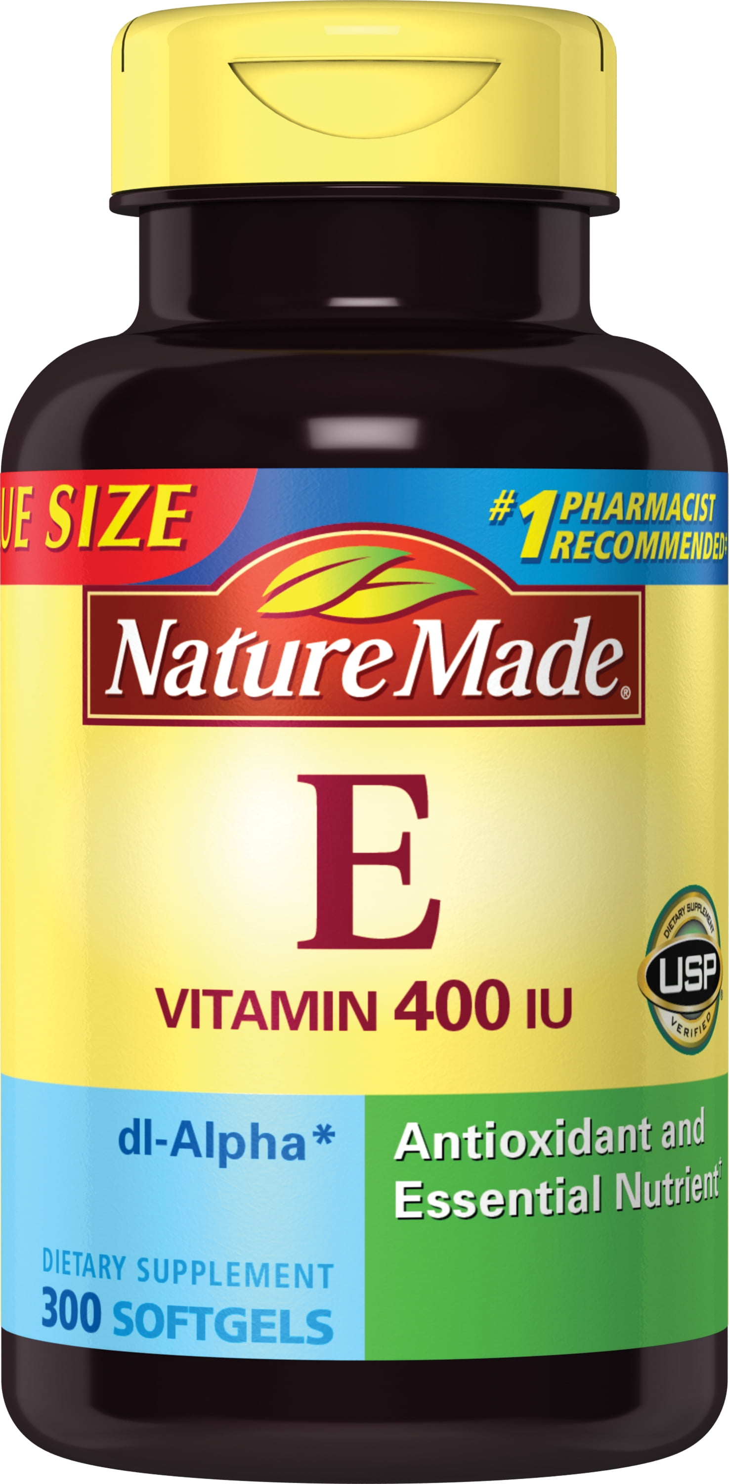 Nature Made Vitamin E Softgels, 180mg, 300 Ct