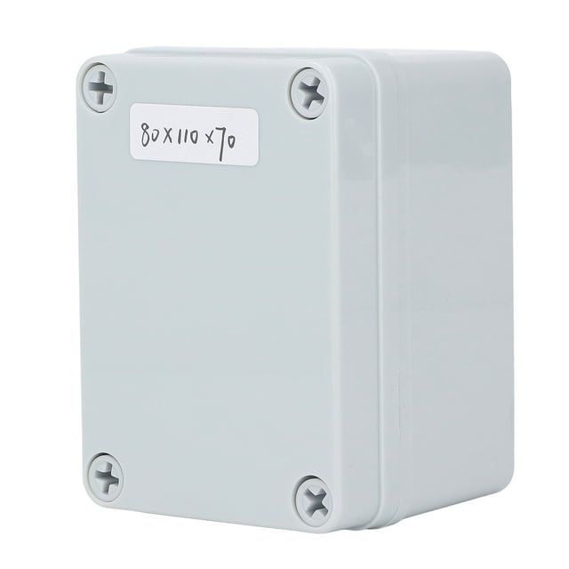 Caja De Conexiones, Caja De Proyecto Eléctrico De Bricolaje Con Placa De Montaje Caja De Proyecto Eléctrico De Plástico ABS Caja De Proyecto Eléctrico De Bricolaje IP67 Caja Impermeable A Prueba De Po