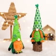 thumbnail image 5 of 1PCS St Patrick's Day Gnome,Plush Handmade Tomte Elf Scandinavian Irish Decorations -Mr and Mrs Green Doll Saint Patrick's Day Irish Decorations for Home Table Ornament, 5 of 8