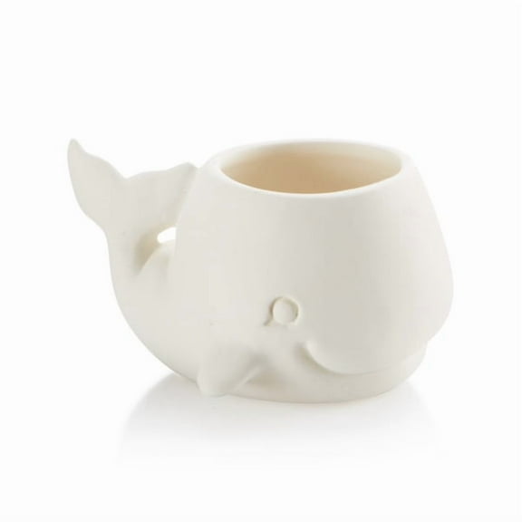 Whale Planter Paint Your Own Pottery Ceramic Bisque, Ready To Paint, Craft Kit