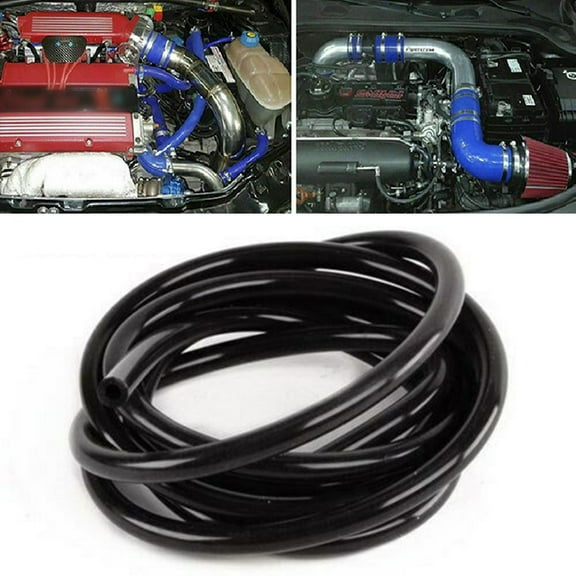 ID (5mm) 50cm Fuel Air Vacuum Turbo Pipe Silicone Hose For Car Motorcycle