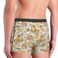 thumbnail image 5 of Kll Hippie Bee Honeycomb Men'S Cotton Boxer Briefs Underwear-Small, 5 of 9