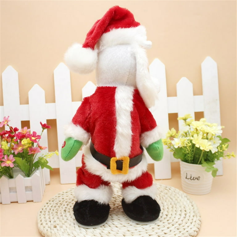 Twerking Santa Claus - Twisted Wiggle Hip Santa Claus Singing and Dancing Christmas Toy Electric Plush Twerking Santa Doll Sing