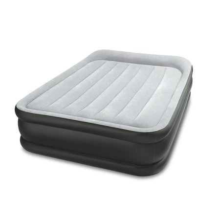 Intex Full 16.5" Durabeam Pillowrest Airbed Mattress with Built-in Pump