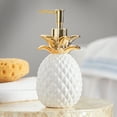 thumbnail image 6 of SKL Home Gilded Pineapple Lotion/Soap dispenser, Gold, 14 oz., 6 of 10