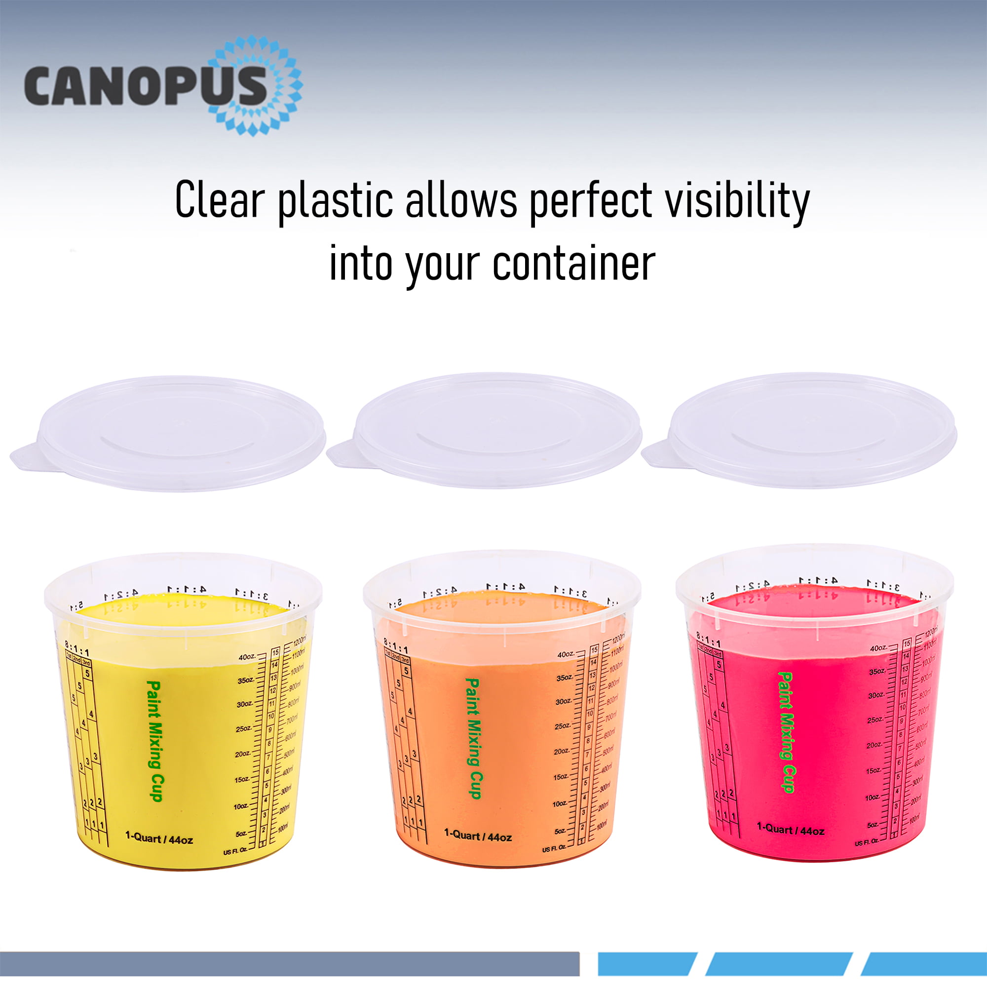 Paint Can, 12 oz  Plastic Cups, Utensils, Bowls, Platters