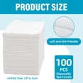 thumbnail image 2 of Toalla desechable Tvvcalk Premium, 100 unidades, ultrasuave, 70 x 30 cm, 2 of 7