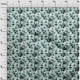 thumbnail image 3 of oneOone Silk Tabby Navy Blue Fabric Florals Quilting Supplies Print Sewing Fabric By The Yard 42 Inch Wide, 3 of 6